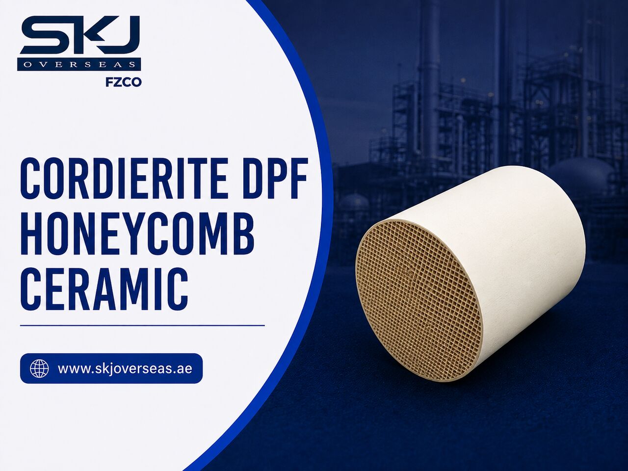 Dubai, Materials, Efficient Diesel Exhaust Control With Cordierite DPF Ceramic Unit