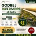 INR 5500000,  1200 Sq. Feet,  Godrej Rivershore Estate Plots: Invest In A Premium Nagpur Township