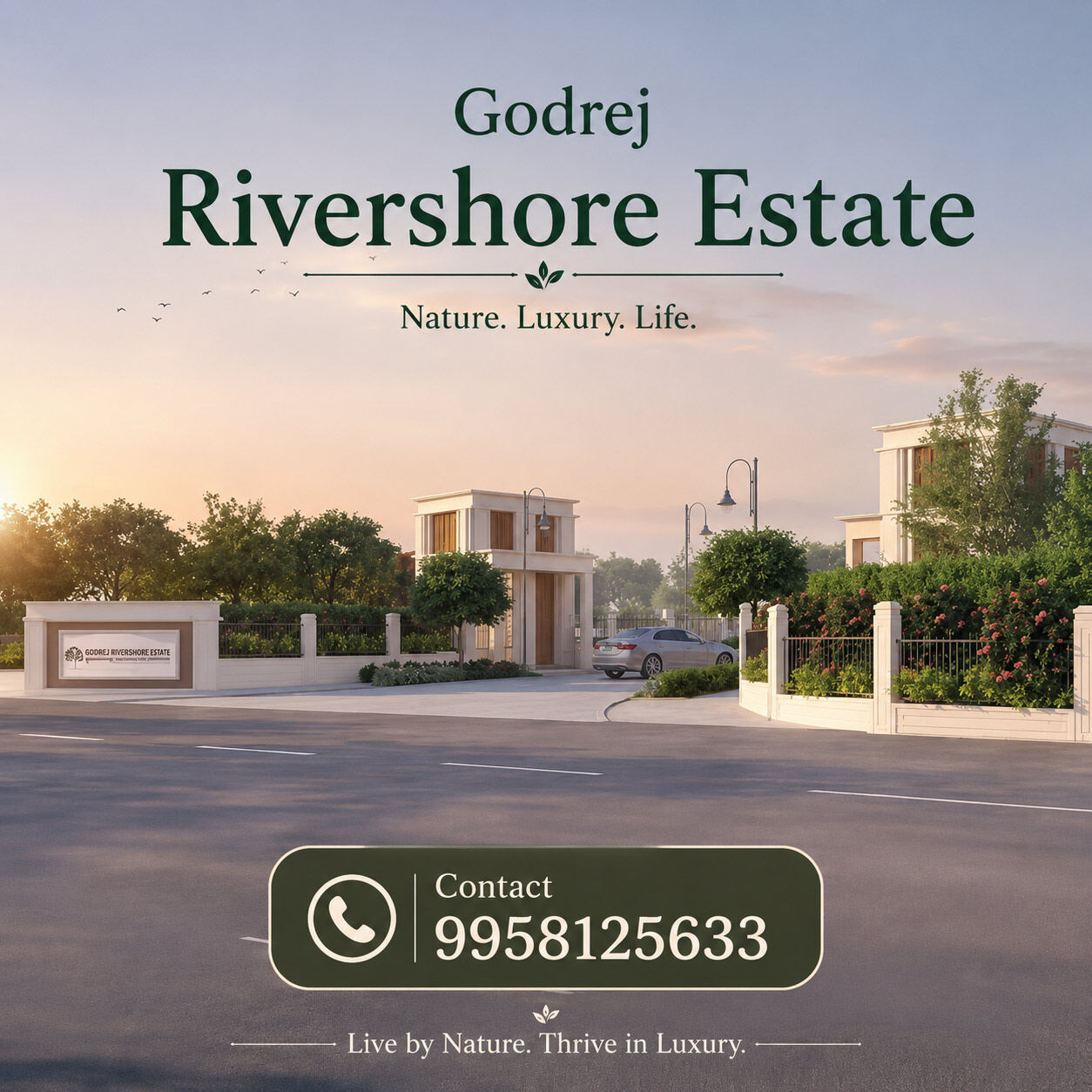 Nagpur, Residential Plots, INR 5500000,  1200 Sq. Feet,  Godrej Rivershore Estate Plots: Invest In A Premium Nagpur Township