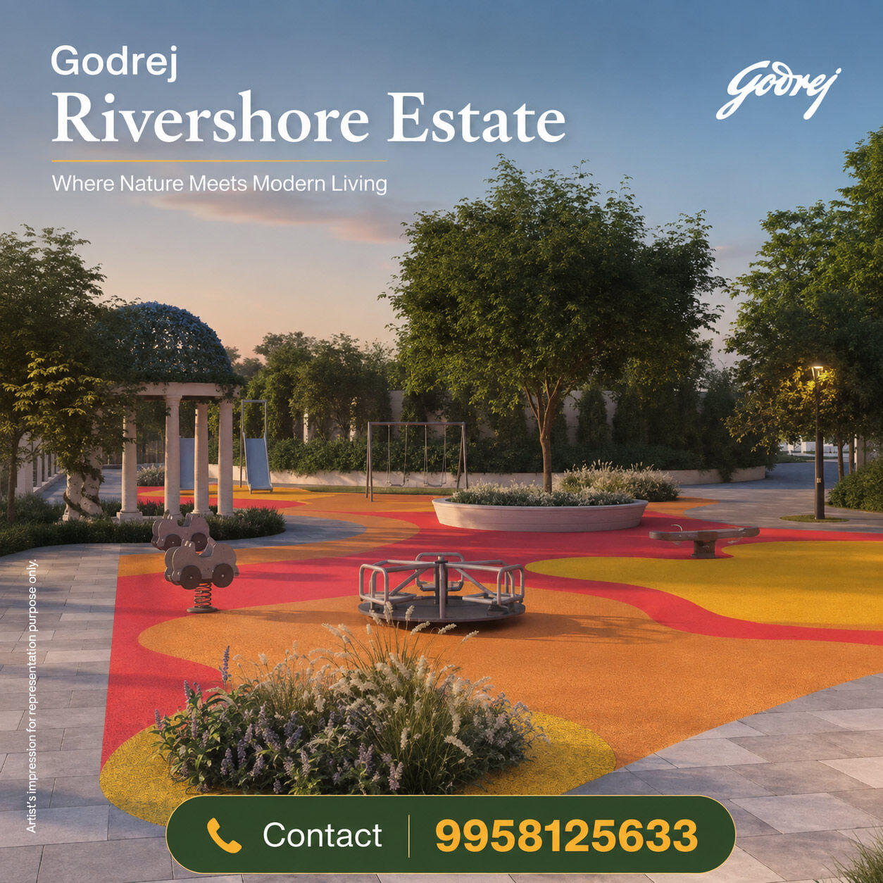 Nagpur, Residential Plots, INR 5500000,  1200 Sq. Feet,  Godrej Rivershore Estate Plots: Invest In A Premium Nagpur Township