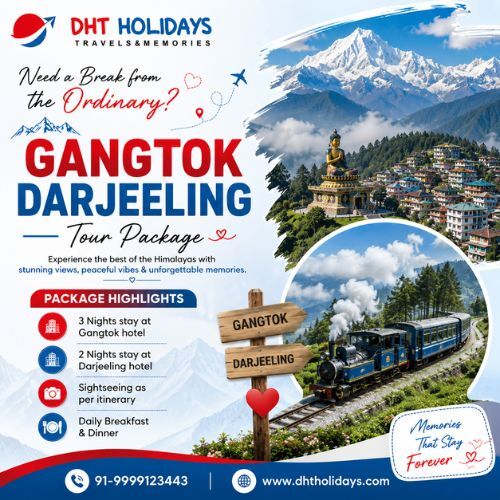 New Delhi, Travel, Book 5 Nights 6 Days Gangtok Darjeeling Tour Package  - DHT Holidays