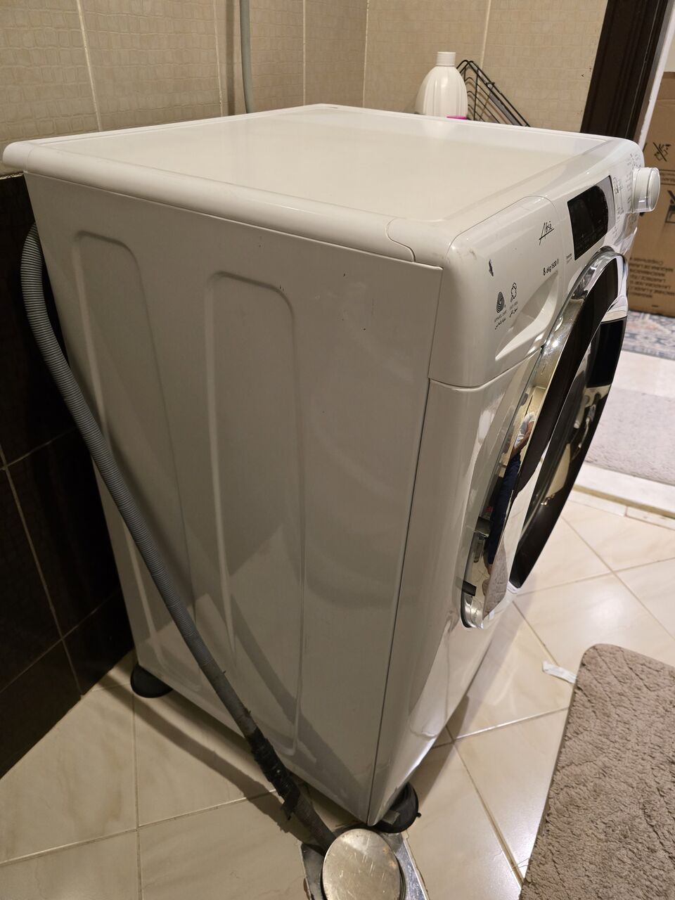 Khobar, Appliances, SAR 600,  Used Washing Machine CANDY , 8 Kg Washer/dryer 6 Kg / Inverter