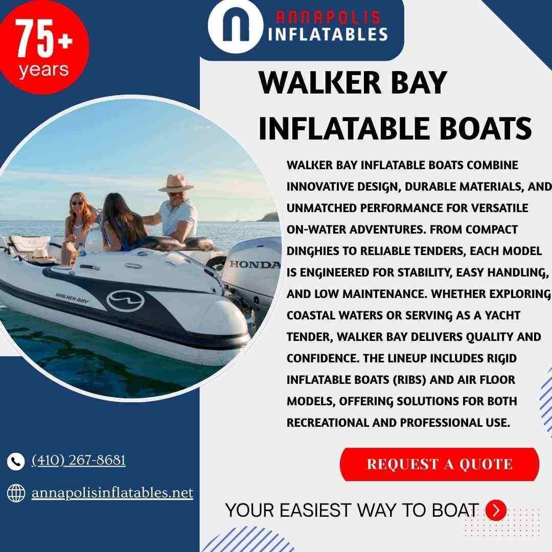 New York, Boats, Walker Bay Inflatable Boats And Dinghies