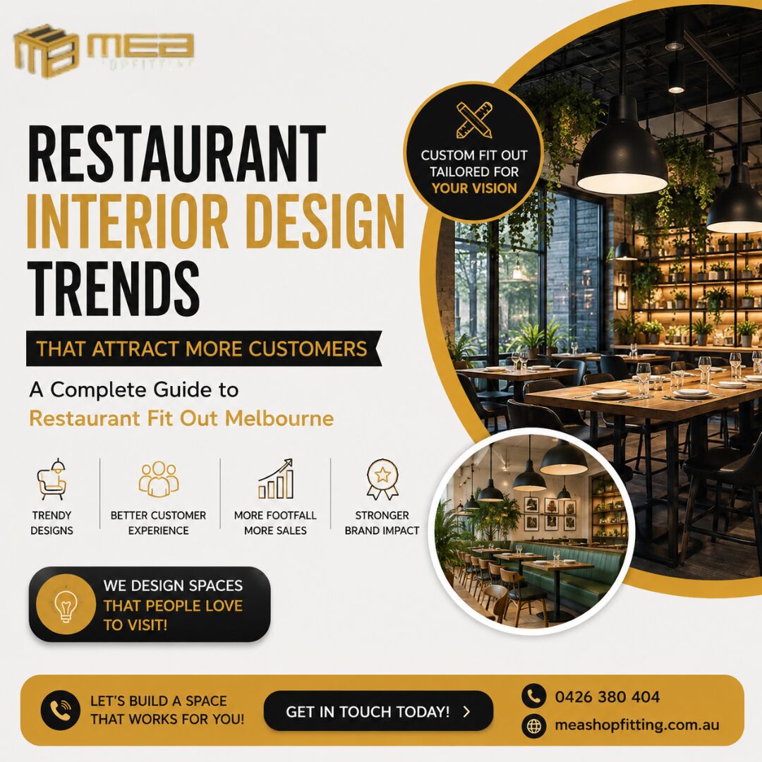 Melbourne, Construction, Restaurant Interior Design &ndash; Melbourne | MEA Shopfitting