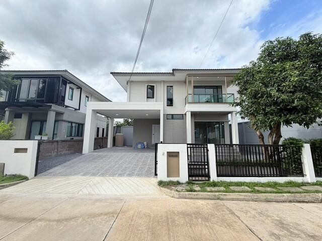 Bangkok, Real Estate For Sale, THB 5290000,  3 BR,  57 Sq. Feet,  2-story Detached House For Sale, 57.9 Sq M, Saransiri Village, Tiwanon-Chaengwattana 1,