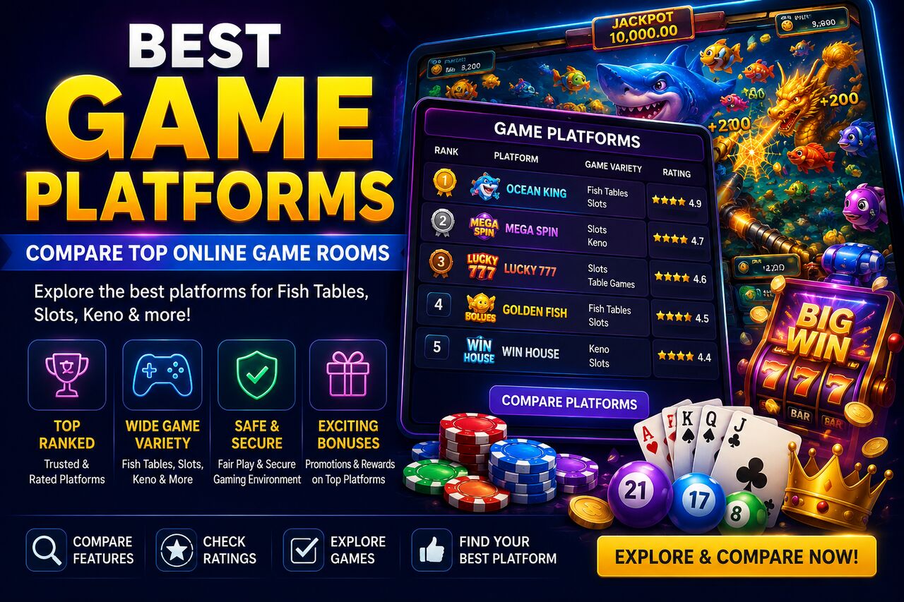 San José, Business, Best Game Platforms: Compare Top Online Game Rooms