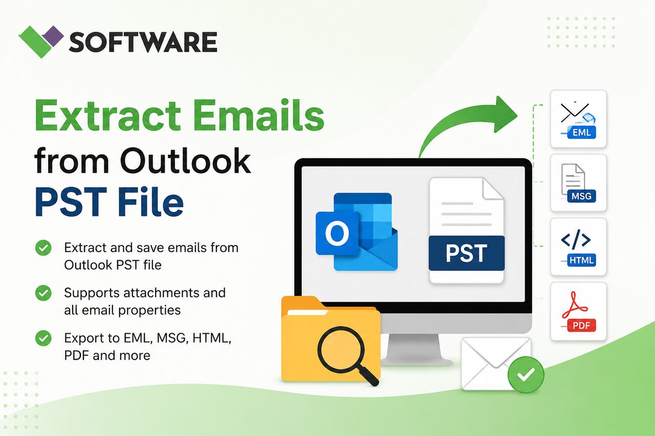 Mumbai, Technical, Extract Emails From Outlook PST File