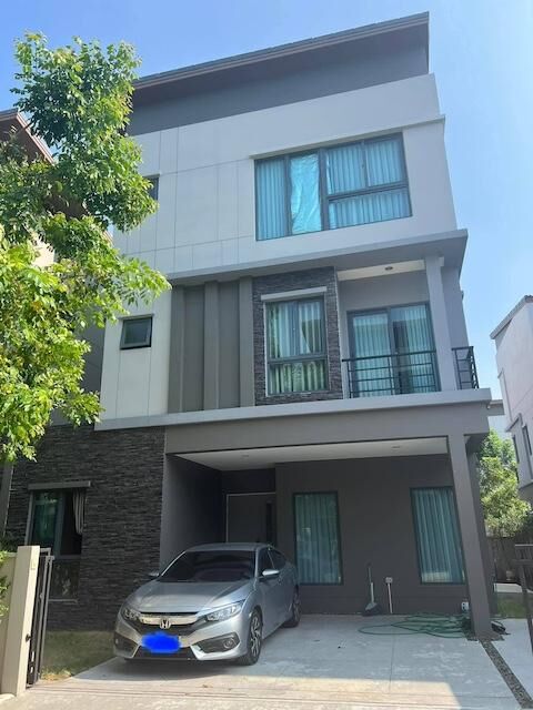 Bangkok, Villas, THB 59000,  1 Sq. Feet,  3-story Twin House For Rent, 218 Sq M, Baan Klang Muang, THE EDITION RAMA 9, Krungthep