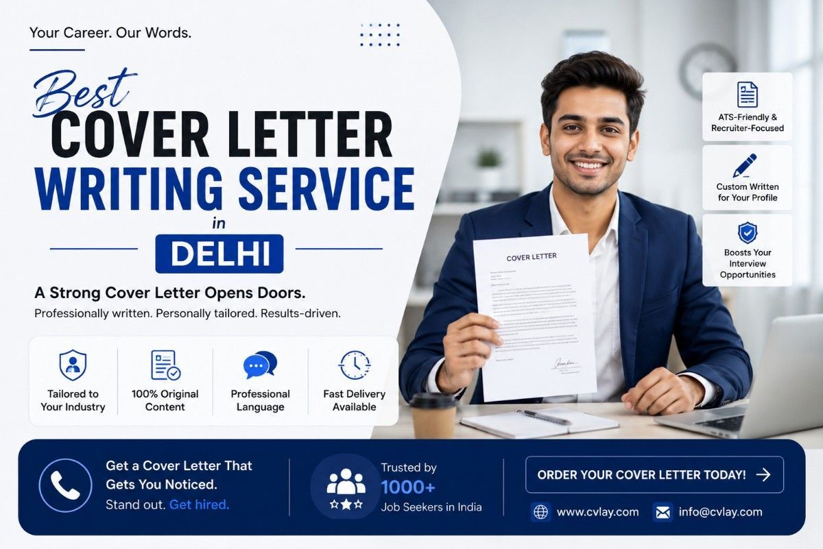 New Delhi, Marketing, Best Cover Letter Writing Service In Delhi | CvLay