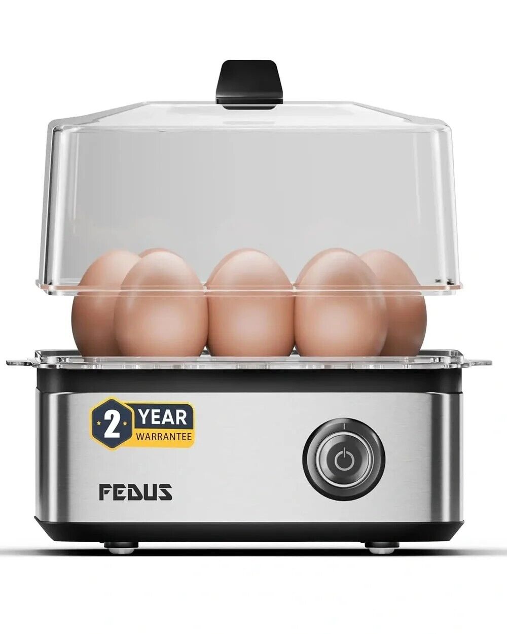 New Delhi, Electronics, INR 1499,  FEDUS EGGLINE Automatic 8 Egg Boiler Steamer