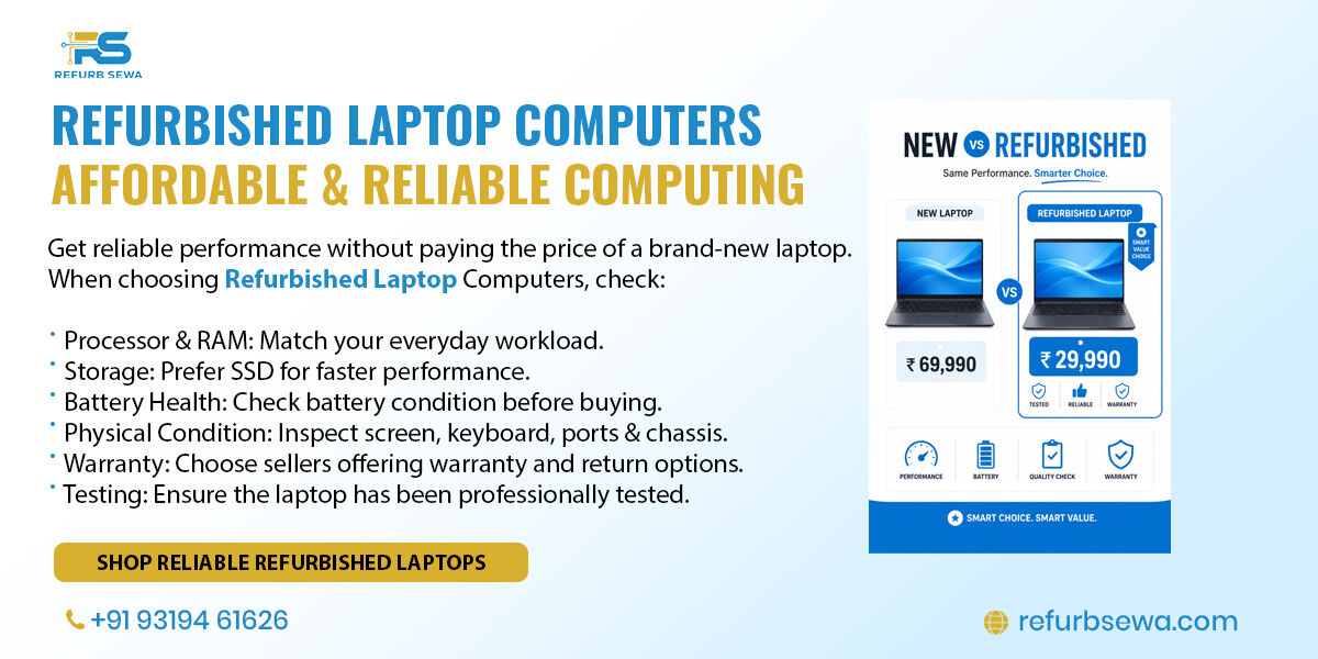 Mumbai, Electronics, Best Deals On Refurbished Laptops & Desktops
