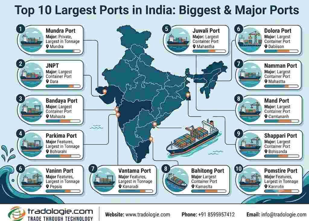 Lucknow, Food, INR 25,  Top 10 Largest Ports In India: Biggest & Major Ports