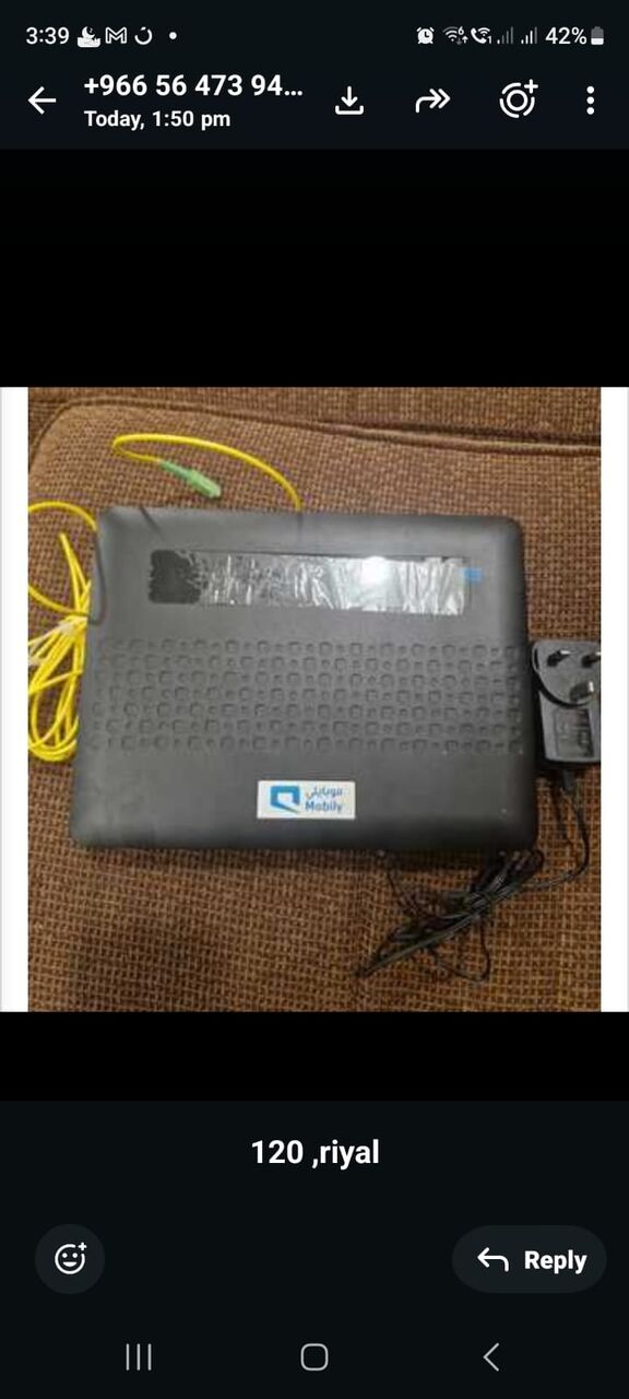 Jeddah, Household Items, SAR 80,  Mobily Wifi Reciver 80 Riyal Printer 40 Riyal