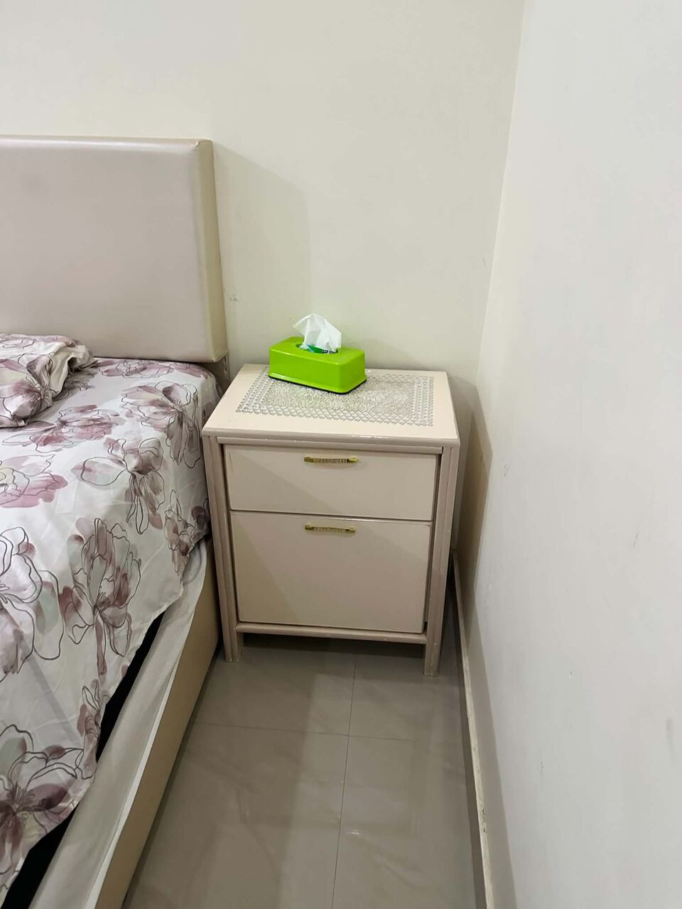 Al Aqeeq, Furniture, SAR 400,  Double Bed With Side Tables And Mattress // سرير مزدوج مع طاولات جانبية ومرتب
