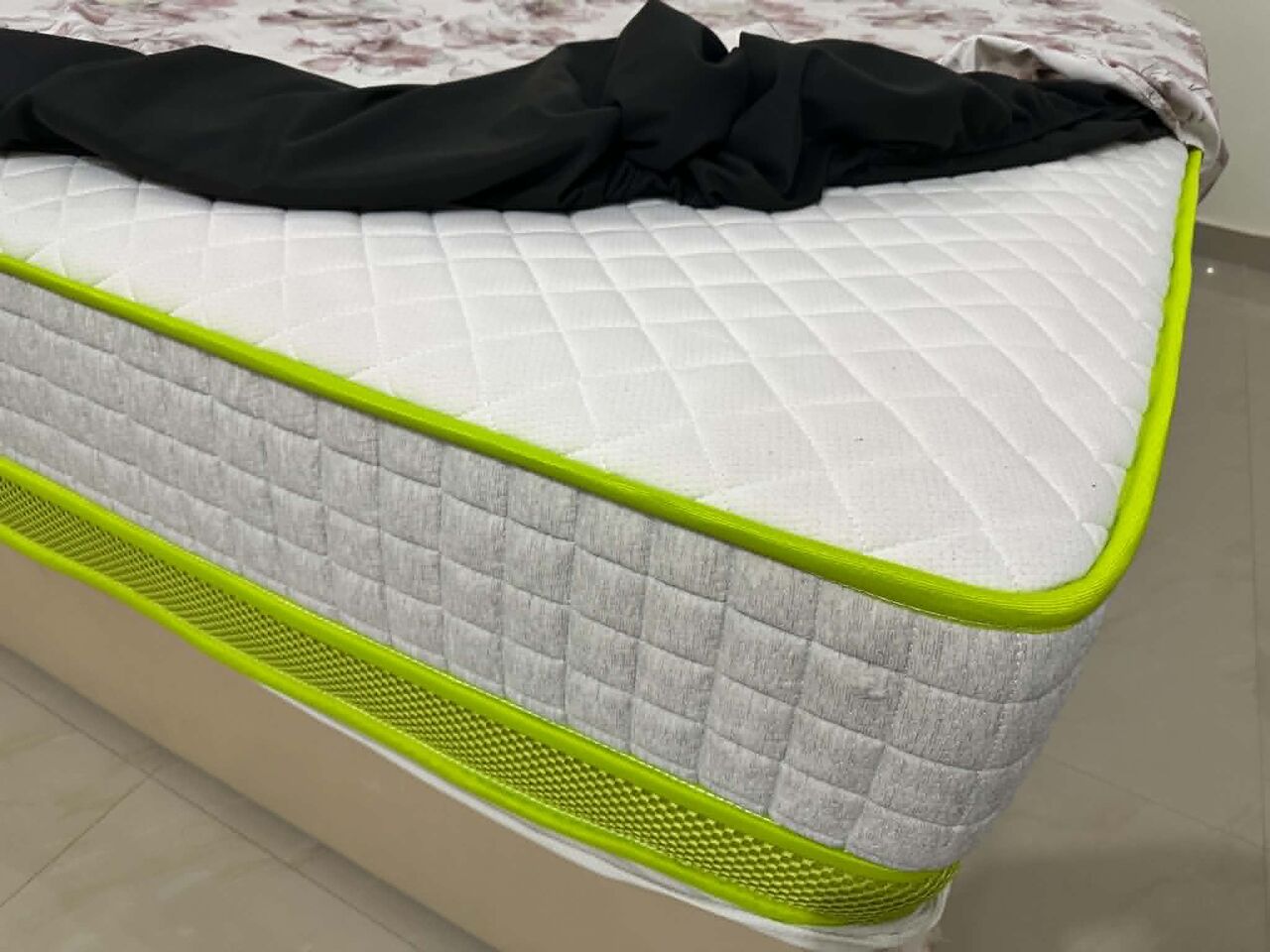 Al Aqeeq, Furniture, SAR 400,  Double Bed With Side Tables And Mattress // سرير مزدوج مع طاولات جانبية ومرتب