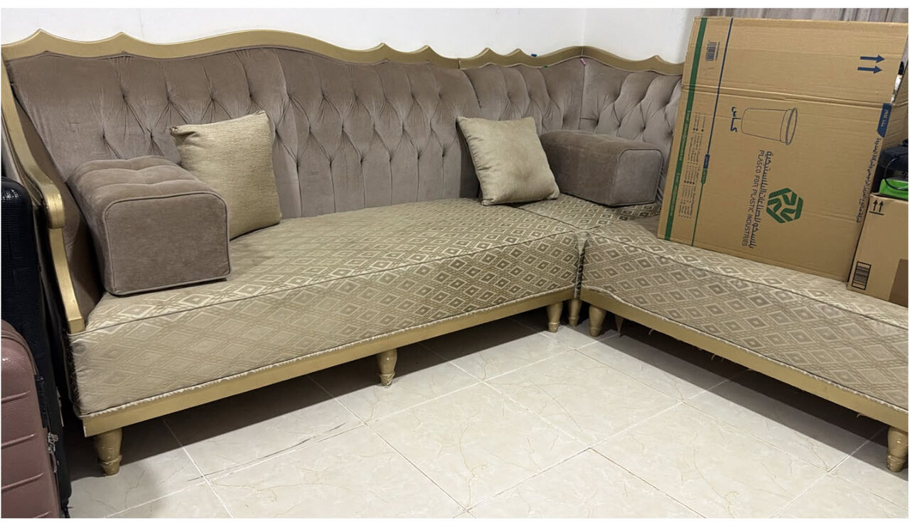 Hara, Furniture, SAR 350,  12 Seater Sofa And Tea Table