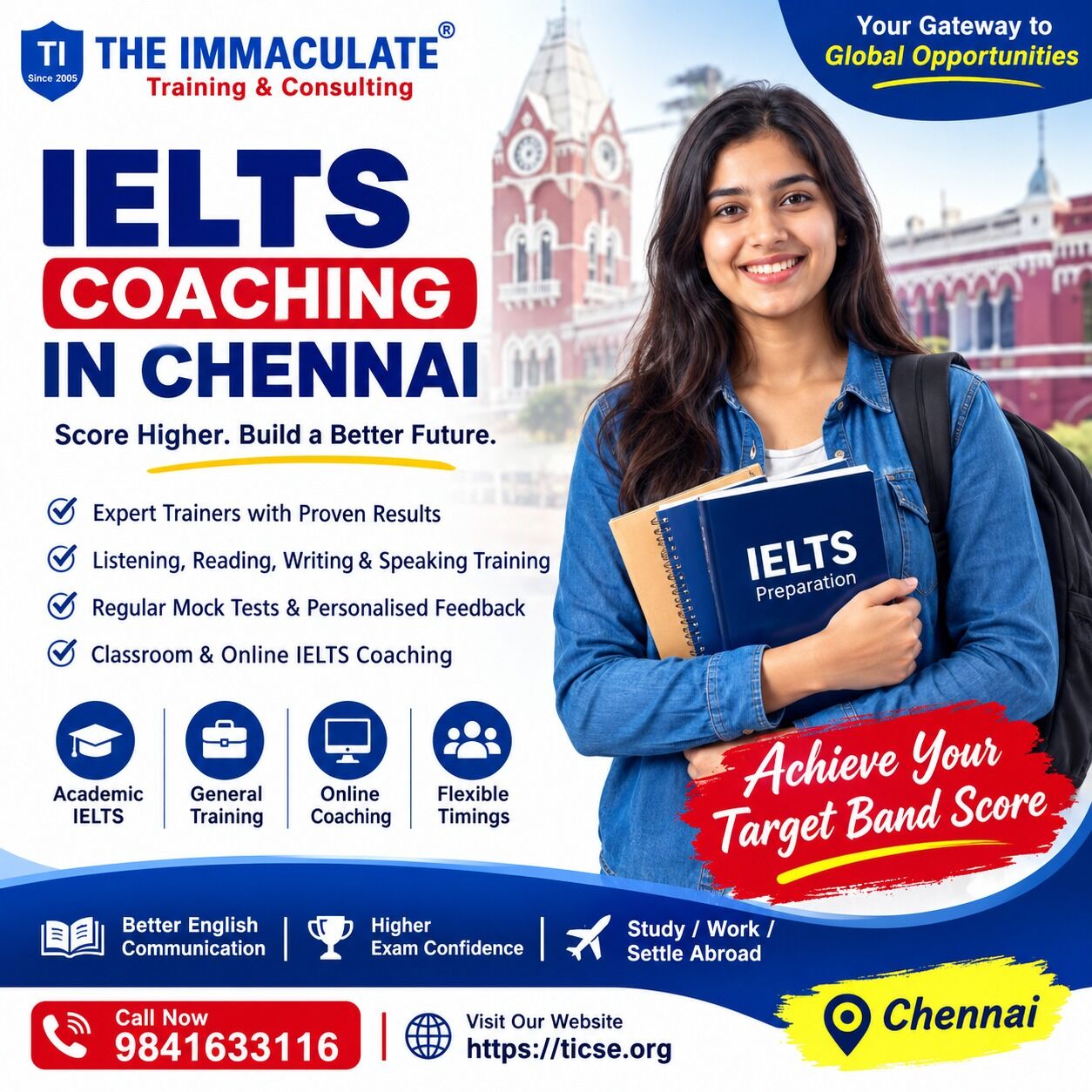 Chennai, Training, IELTS Coaching In Chennai &ndash; Expert Training For Your Target Band