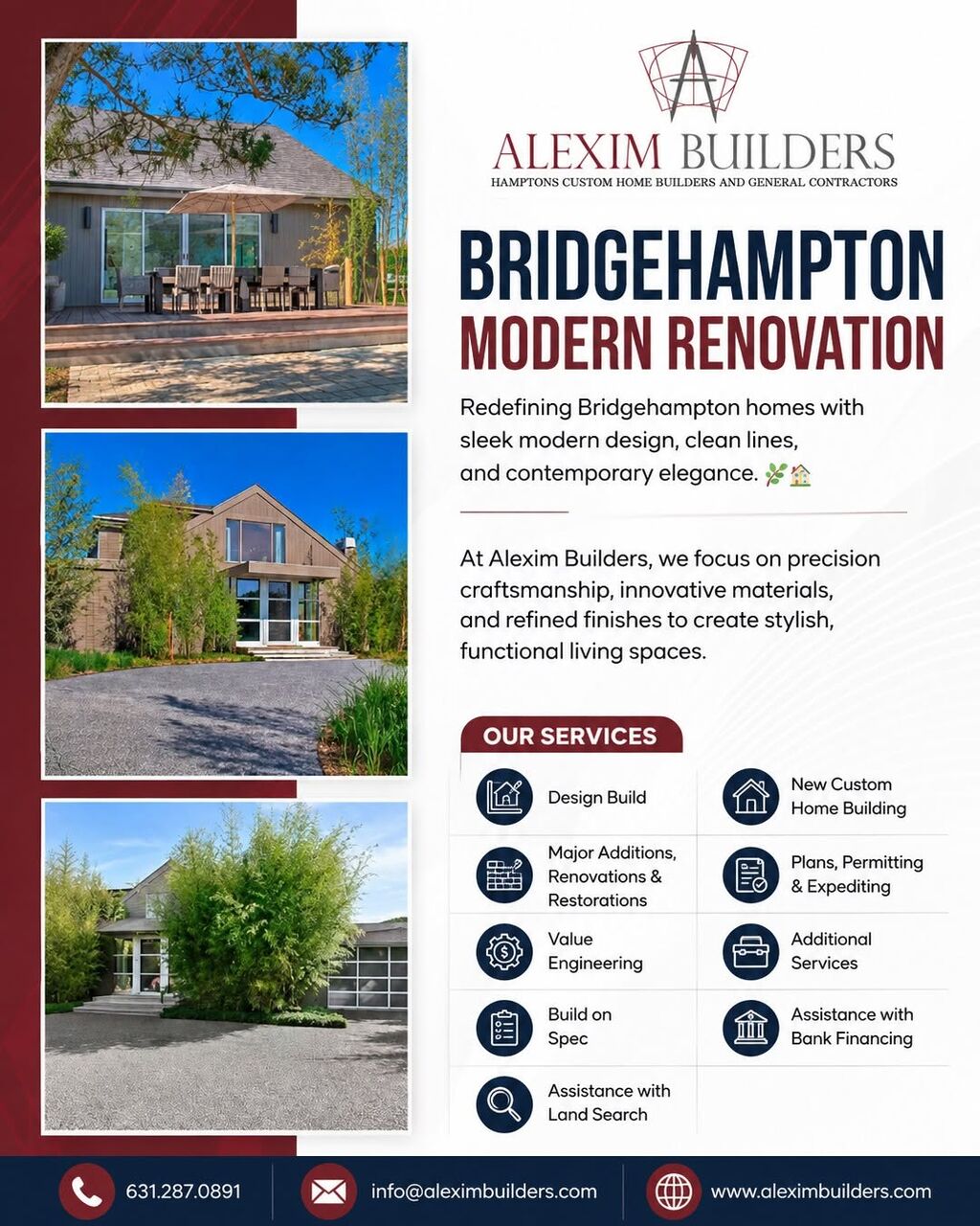 New York, Apartments, Flats, Houses & Villas, Transform Your Hamptons Home With Alexim Builders