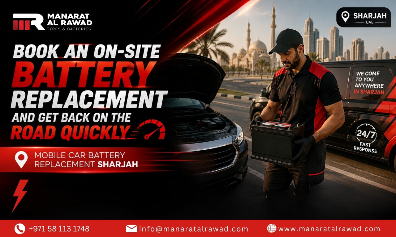 Sharjah, Automotive, Fast Car Battery Replacement In Sharjah