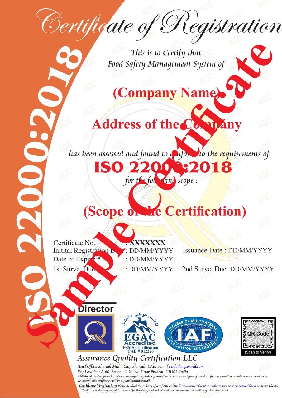 Noida, Business, Get ISO 22000:2018 Certification In India For Food Safety
