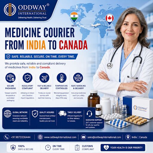 Toronto, Health, Medicine Courier From India To Canada: Bulk Procurement &mdash; Oddway Supply