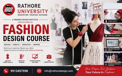 Ahmedabad, Education, Rathore University Offers A Fashion Design Institute In Ahmedabad