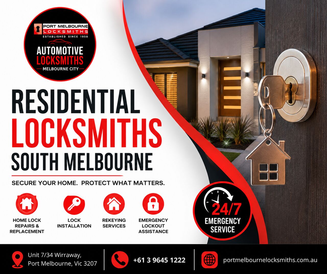 Melbourne, Security, Residential Locksmith Melbourne CBD
