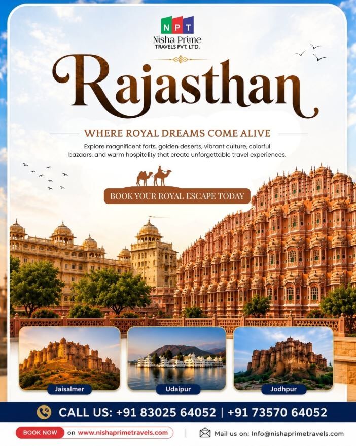 Jaipur, Travel, Rajasthan B2B DMC | Reliable Travel Partner