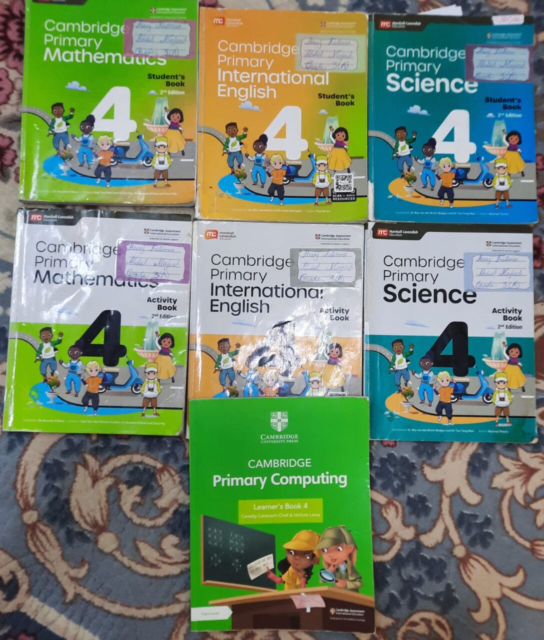 Al Masiaf, Free Items, Free Used Cambridge School Books