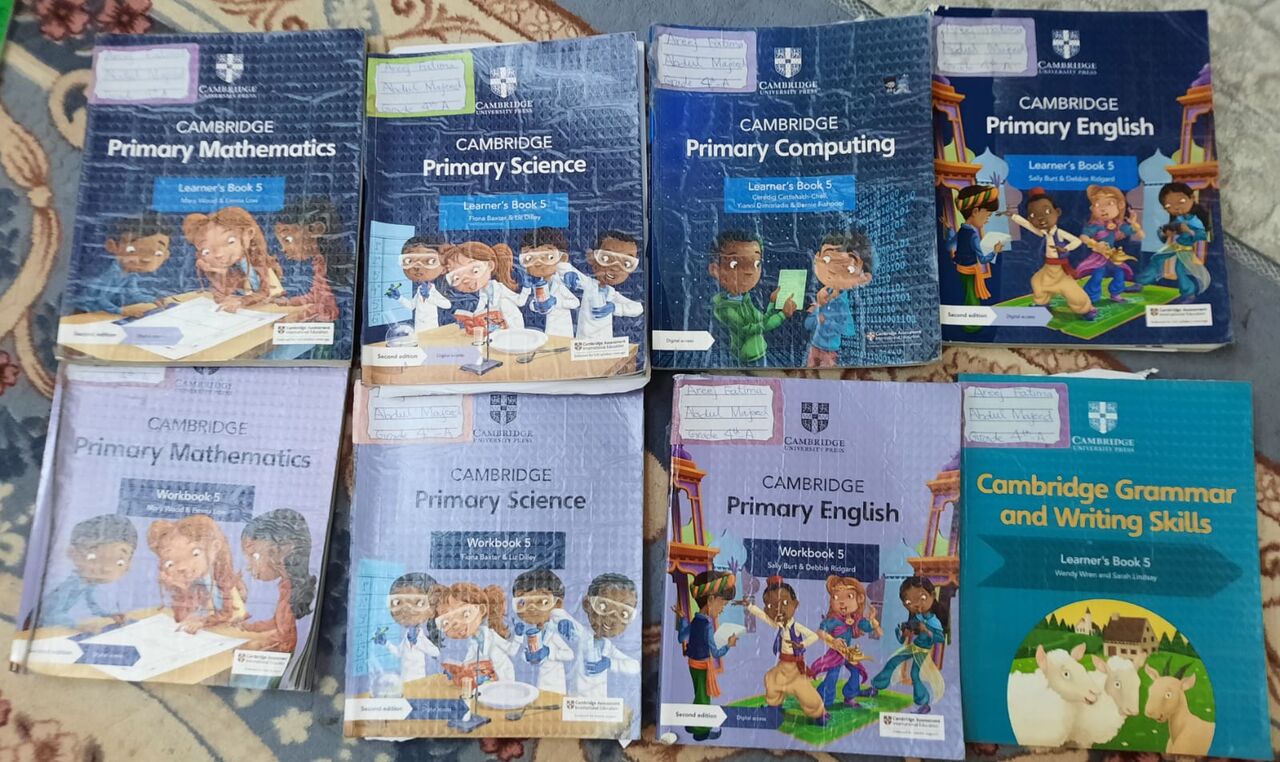 Al Masiaf, Free Items, Free Used Cambridge School Books