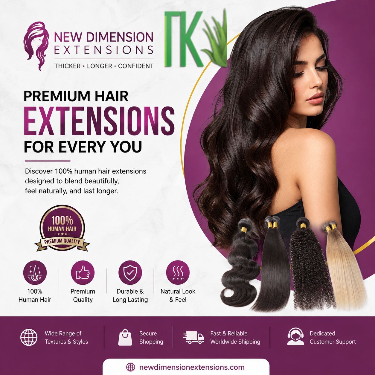 New York, Beautician, Tape-In Hair Extensions Near Me | New Dimension Extensions