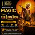 GBP 43,  Experience The Magic Of The Lion King London Tickets