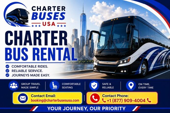 New York, Logistics, Reserve A Charter Bus Rental In Peekskill For Group Transportation