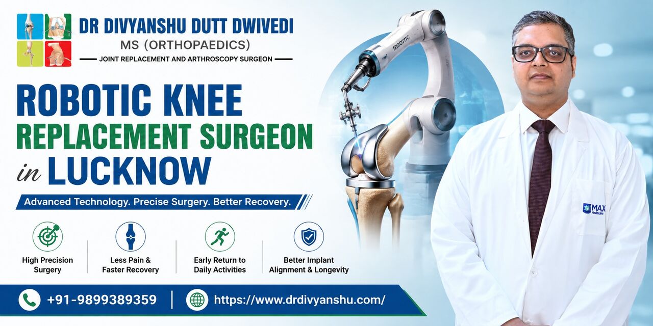Lucknow, Medical, Robotic Knee Replacement Surgeon In Lucknow: A Complete Guide