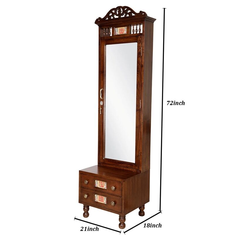 Mumbai, Furniture, INR 66289,  Handcrafted Wooden Dressing Table Online For Stylish Homes