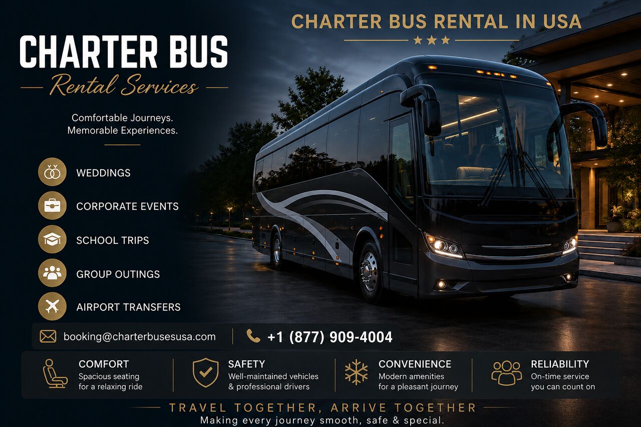New York, Travel, McKinney Airport Shuttle & Charter Bus Rental