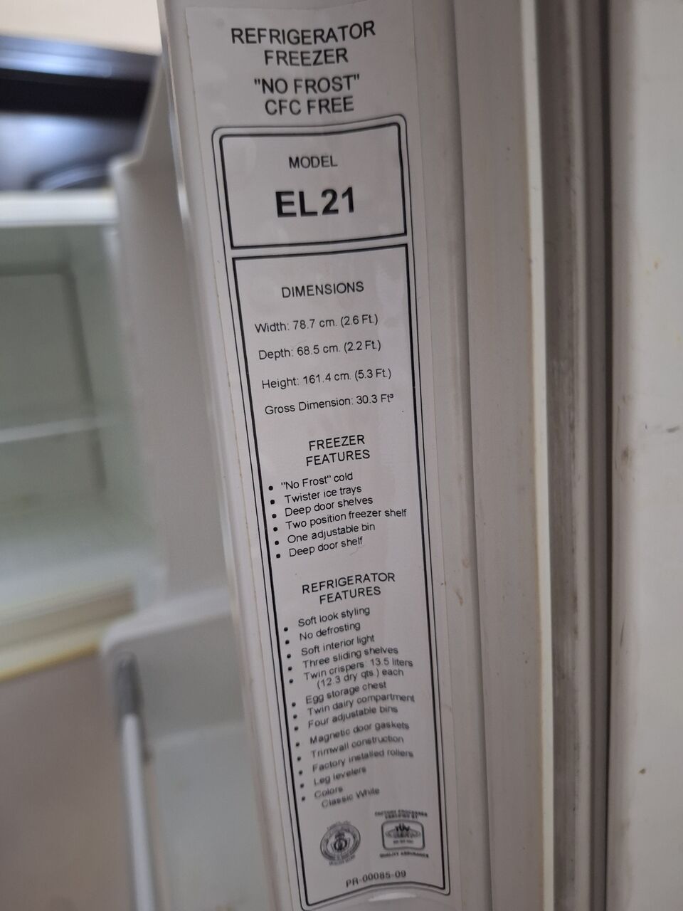 Manama, Household Items, BHD 20,  Brand Electrolux  Size 460L  For Repair  BHD 20.
