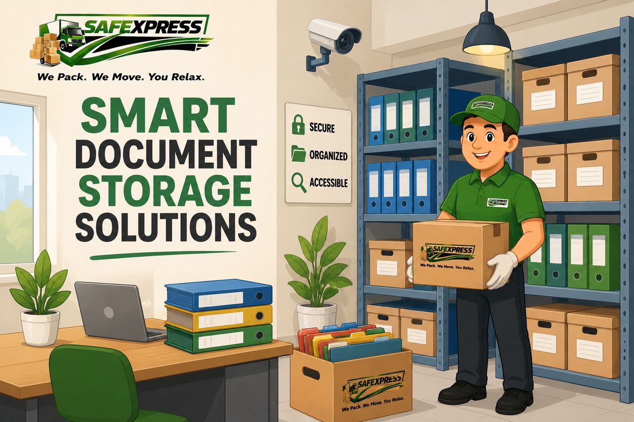 New Delhi, Relocation, Store It Safely: Reliable Document Storage Services In Delhi