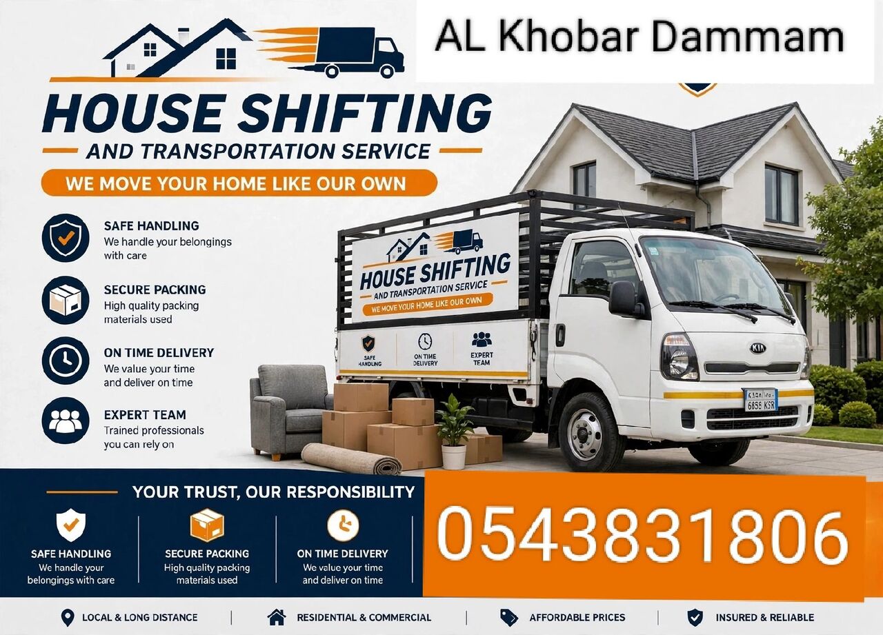 Khobar, Labor/Moving, House Shifting And Office Shifting Pakistani Movers Service