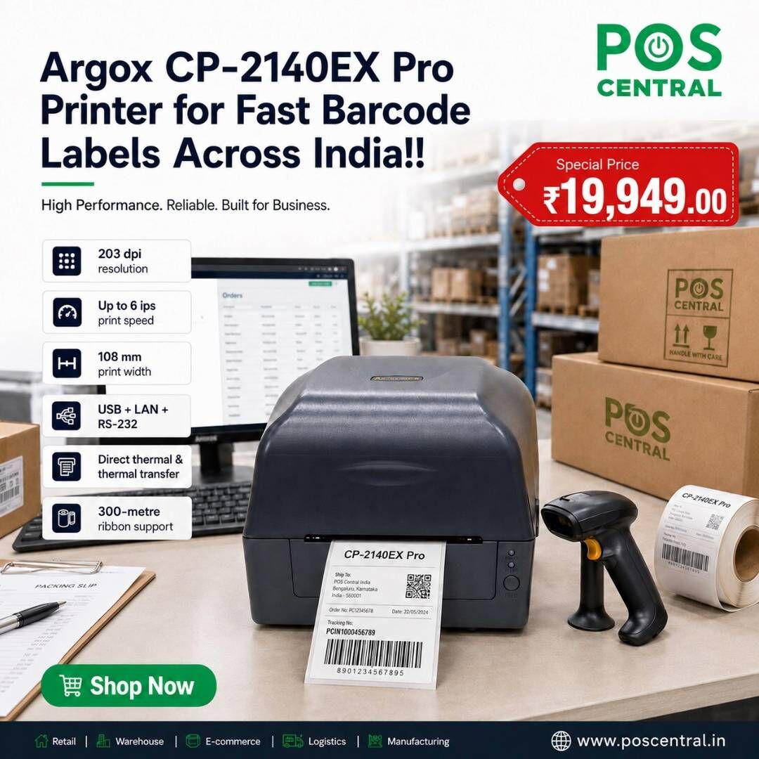 Noida, Computers, INR 19949,  Order Argox CP-2140EX Pro Desktop Barcode Printer Online In India
