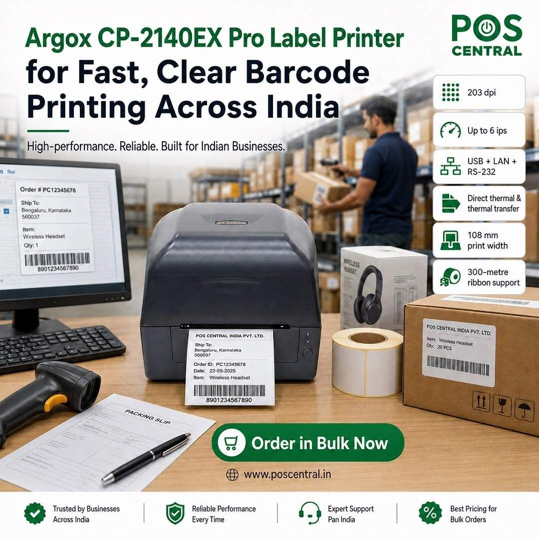 Noida, Computers, INR 19949,  Order Argox CP-2140EX Pro Desktop Barcode Printer Online In India