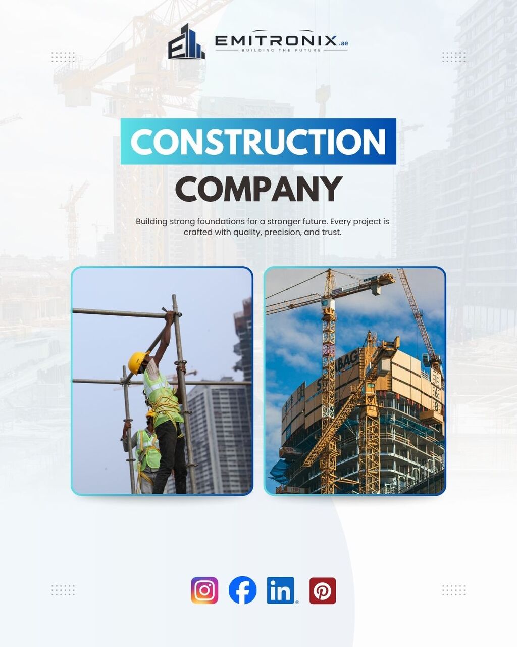 Dubai, Construction, Emitronix | Civil Contracting Company Dubai