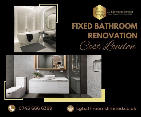 London, Household, Fixed Bathroom Renovation Cost London