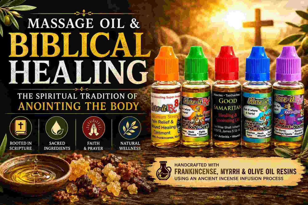 New York, Free Items, Massage Oil & Biblical Healing: The Tradition Of Anointing The Body