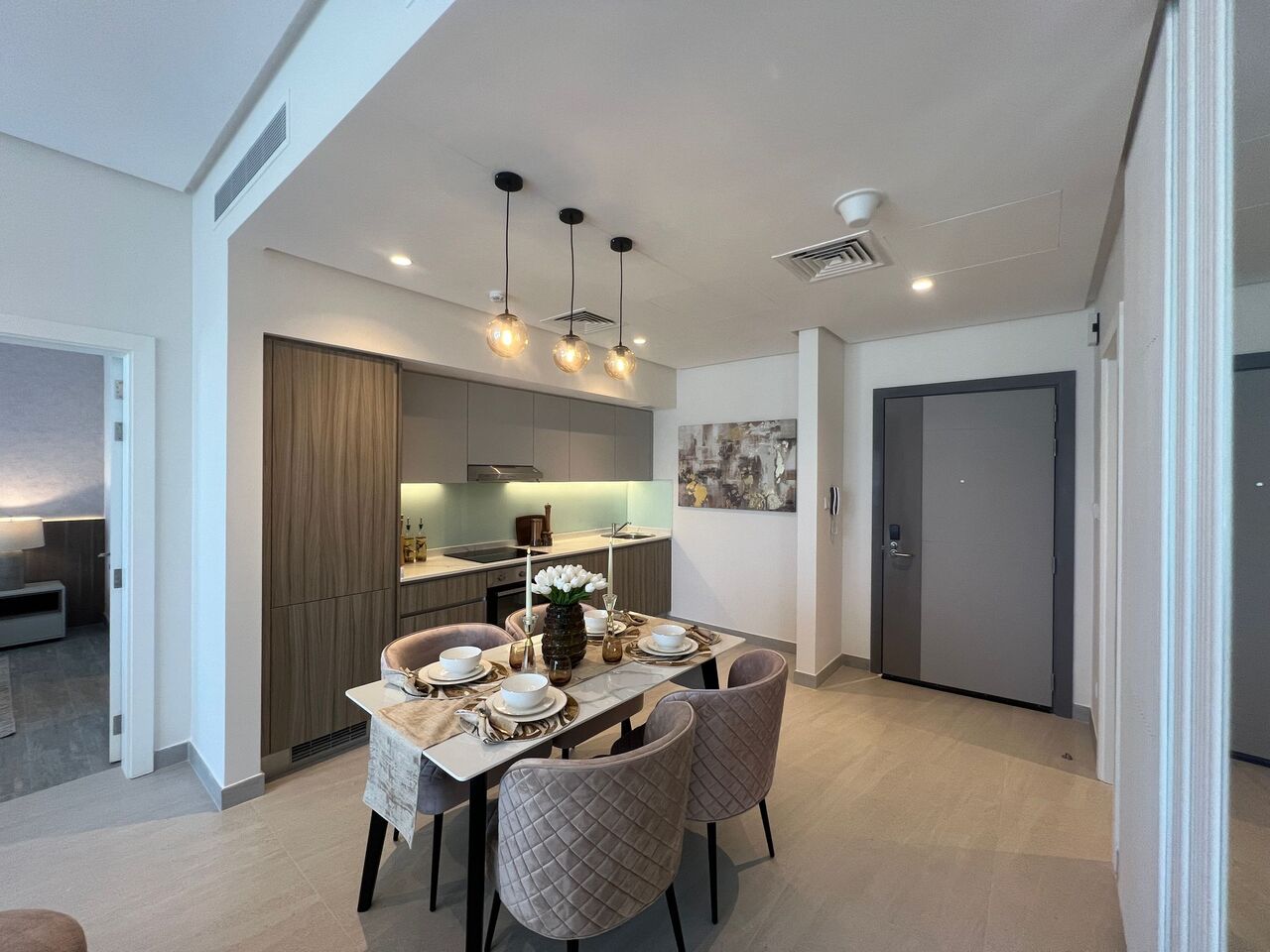 Al Seef, Apartments, Flats, Houses & Villas, BHD 700/month,  Furnished,  2 BR,  Brand-New Luxury Apartment For Rent In Seef | City View