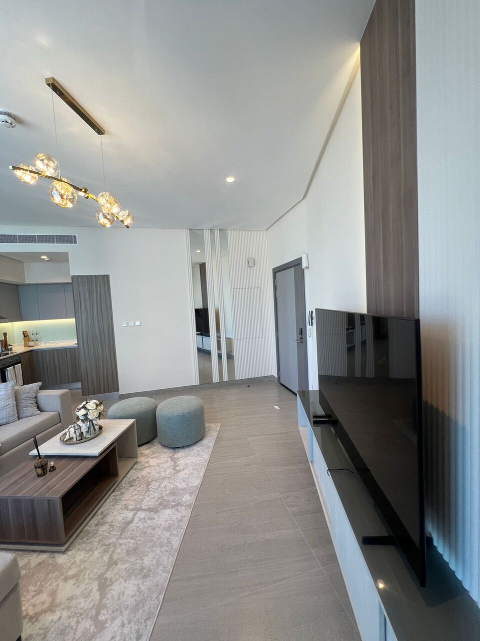 Al Seef, Apartments, Flats, Houses & Villas, BHD 450/month,  Furnished,  1 BR,  Brand-New Luxury  Sea View Apartment For Rent In Seef