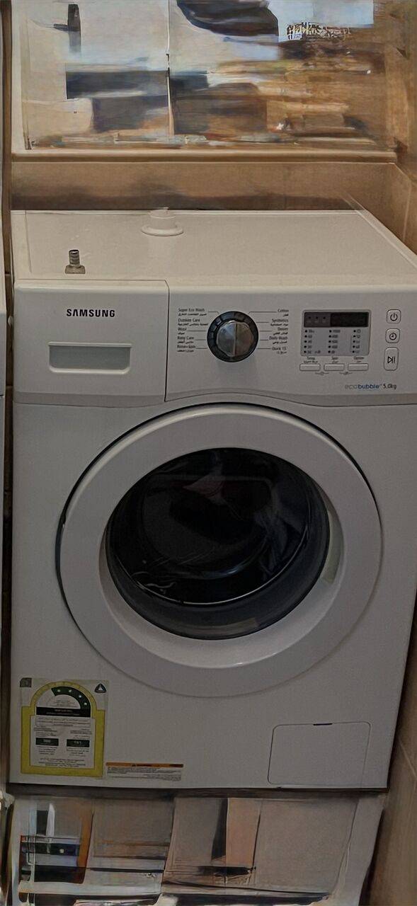 Jeddah, Appliances, SAR 250,  Samsung 5kg Washing Machine And Ariston 8kg Dryer