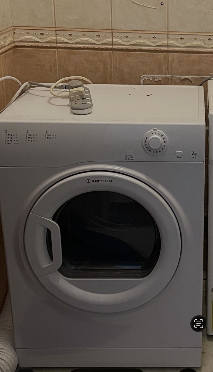 Jeddah, Appliances, SAR 250,  Samsung 5kg Washing Machine And Ariston 8kg Dryer