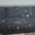 SAR 150,  Black TV Cabinet / Entertainment Unit For Sale