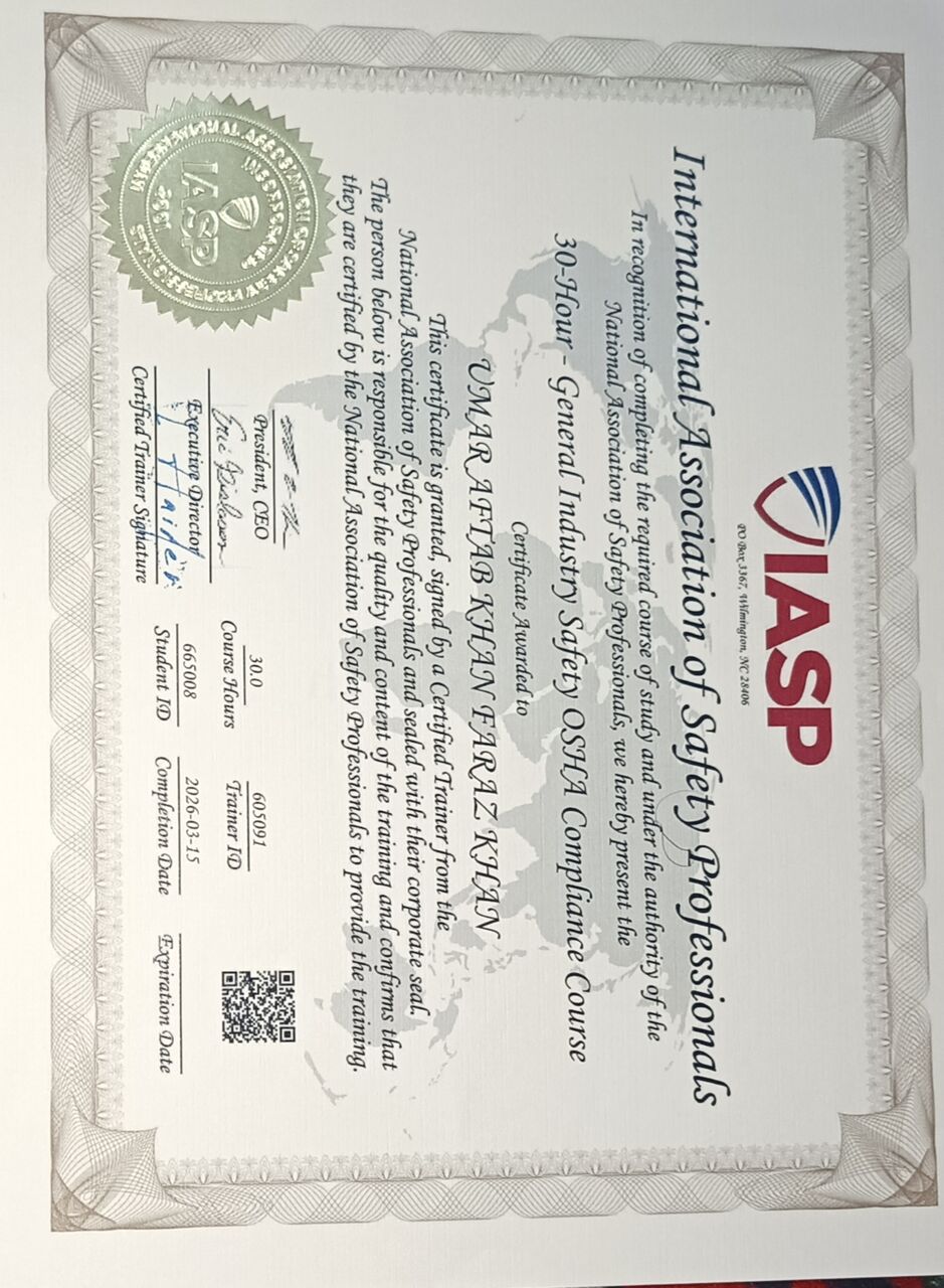 Riyadh, Job Seekers, Safety Officer